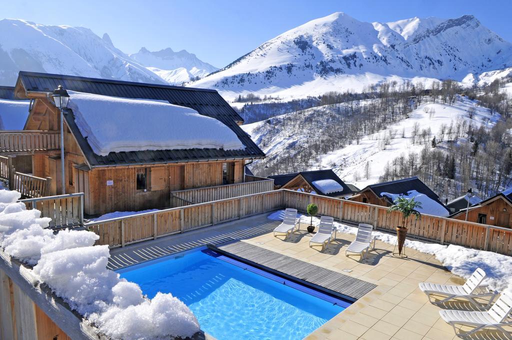 Résidence Goélia Les Chalets des Ecourts Saint-Jean-d'Arves Extérieur photo